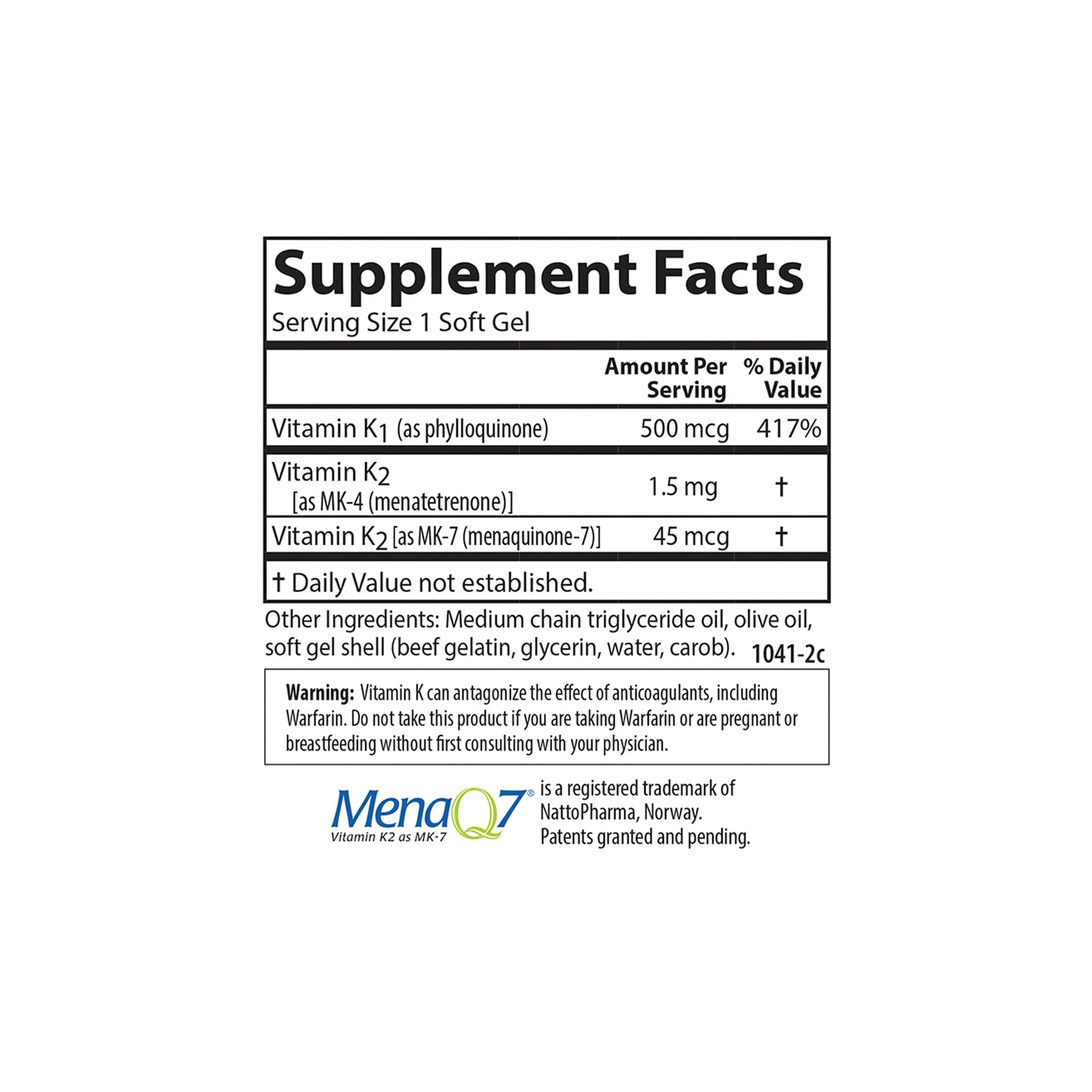 Carlson - K Complete, K1 & K2 as MK-4 & MK-7, Promotes Bone & Cardiovascular System Health, 45 Softgels - Image 4