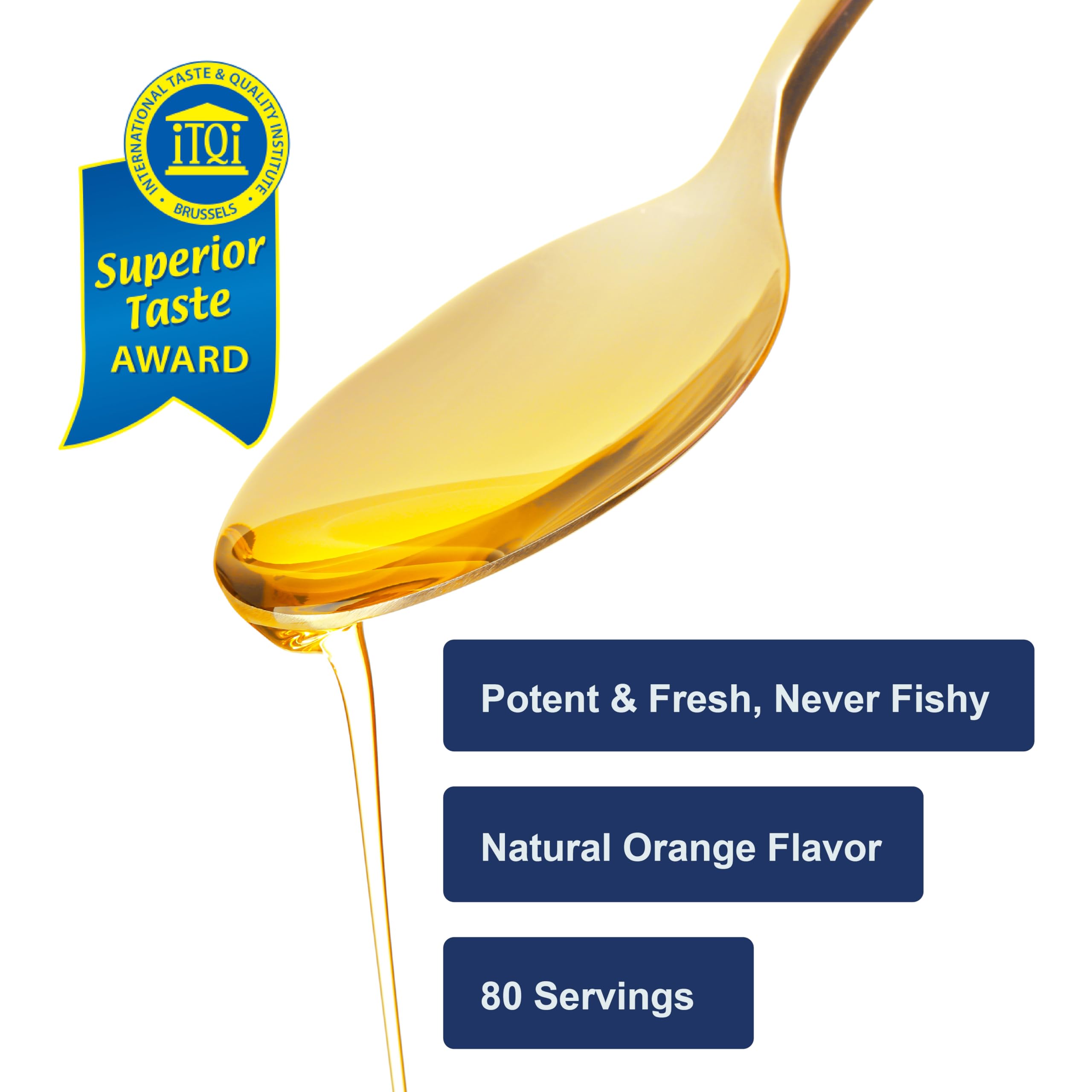 Carlson - Kid's The Very Finest Fish Oil, 800 mg Omega-3s, Norwegian, Sustainably Sourced, Orange, 200 mL - Image 3