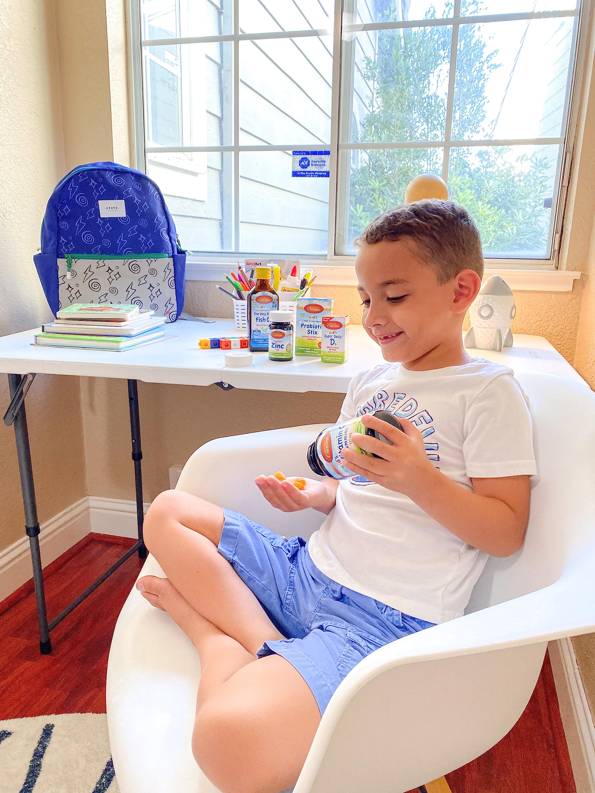 Carlson - Kid's Vitamin D3 Gummies, 1000 IU (25 mcg), Bone Health & Immune Support, Growth & Development, Vitamin D Gummies, D3 Gummy Vitamins, Natural Fruit Flavors, 60 Vegetarian Gummies - Image 3