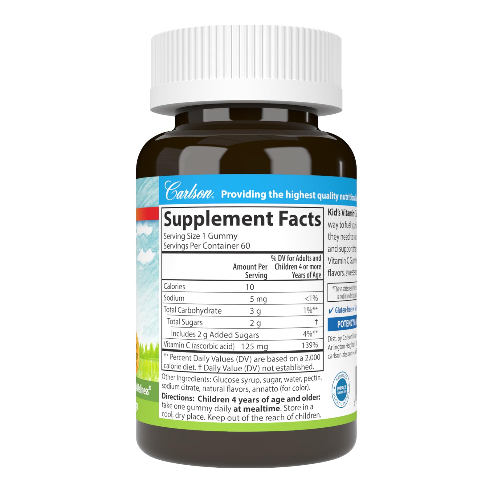 Carlson Labs Kids Vitamin C Gummies, 60 CT - Image 6