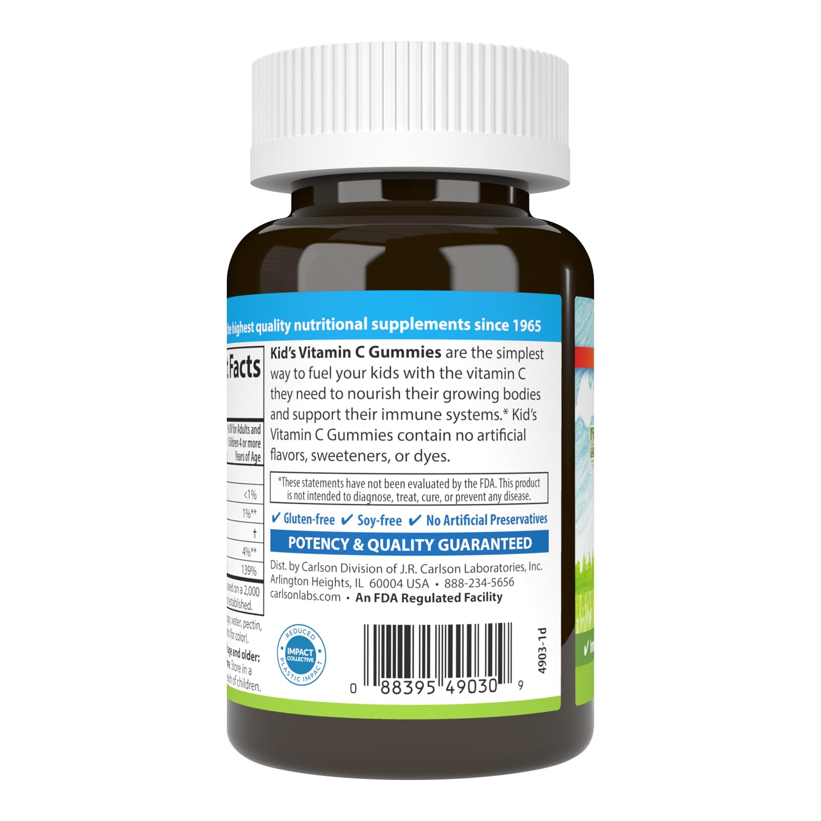 Carlson Labs Kids Vitamin C Gummies, 60 CT - Image 7