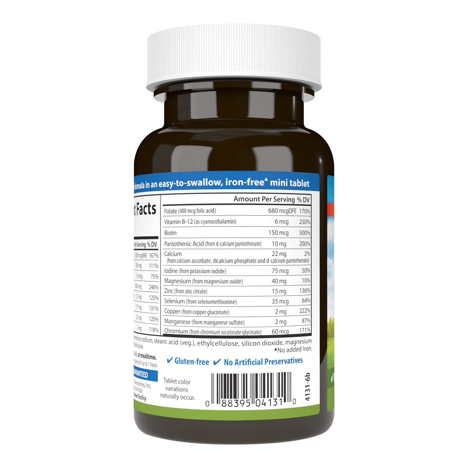 Carlson Labs Mini-Multi Vitamins & Minerals, 90 Tablets - Image 3