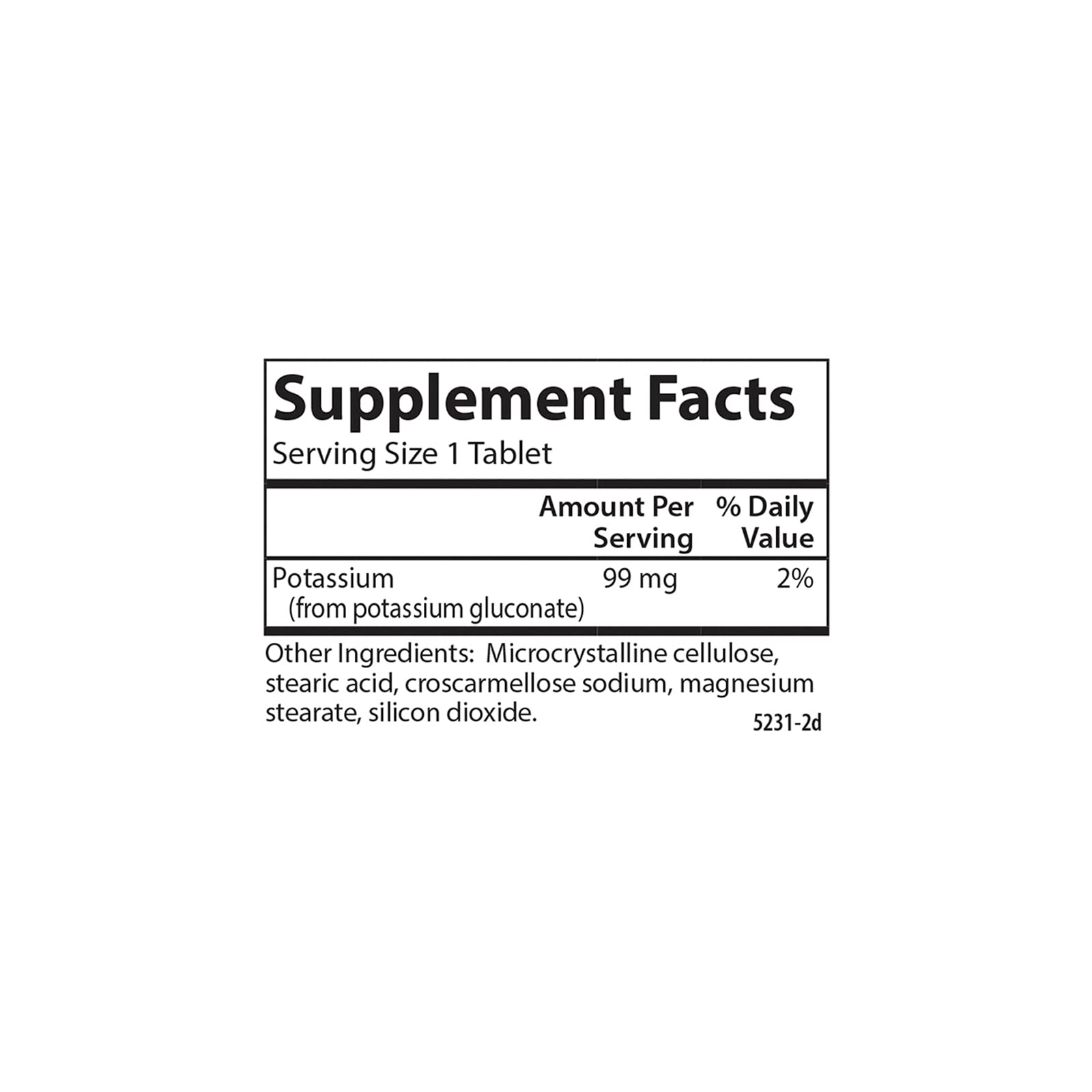 Carlson - Potassium, 99 mg, Promotes Nerve Health & Muscle Function, 100 Tablets - Image 4