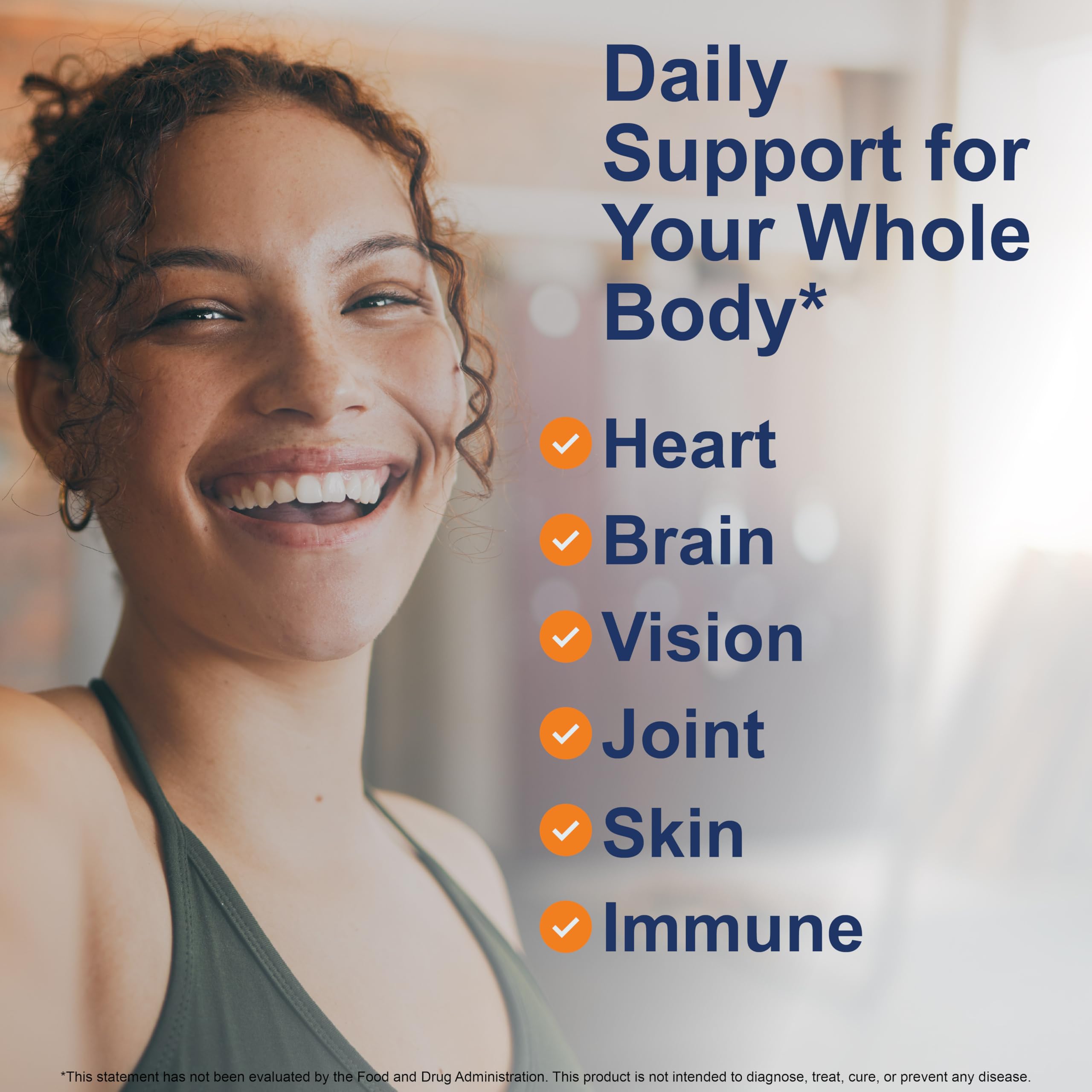 Carlson - Solar D Gems, Vitamin D3 and Omega-3 Supplement, 4000 IU (100 mcg) D3, 115 mg Omega-3 EPA and DHA, Vitamin D Fish Oil Capsule, Bone & Immune Health, Vitamin D Supplement, Lemon, 120 Softgels - Image 4