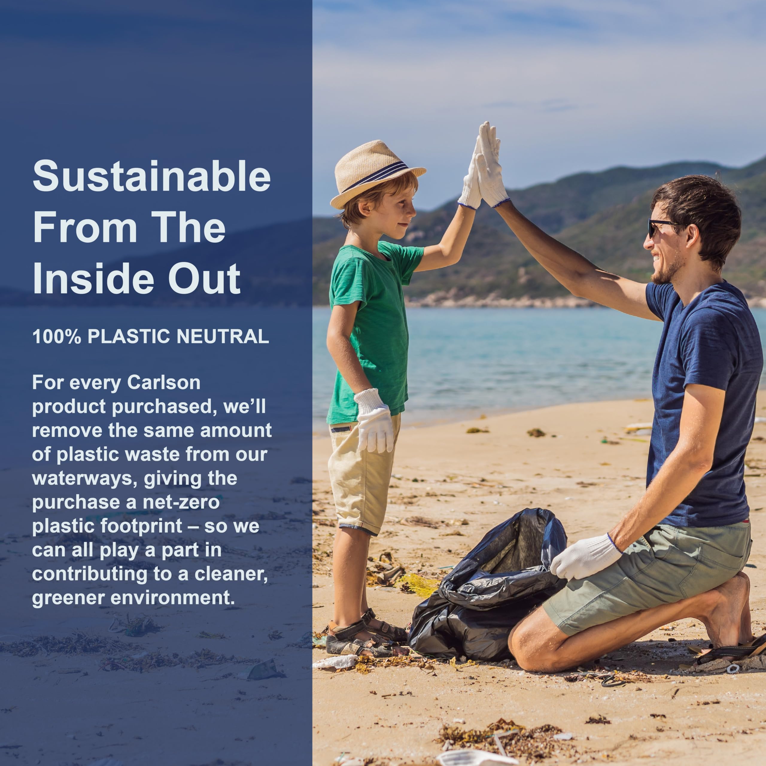 Carlson - Solar D Gems, Vitamin D3 and Omega-3 Supplement, 4000 IU (100 mcg) D3, 115 mg Omega-3 EPA and DHA, Vitamin D Fish Oil Capsule, Bone & Immune Health, Vitamin D Supplement, Lemon, 120 Softgels - Image 7