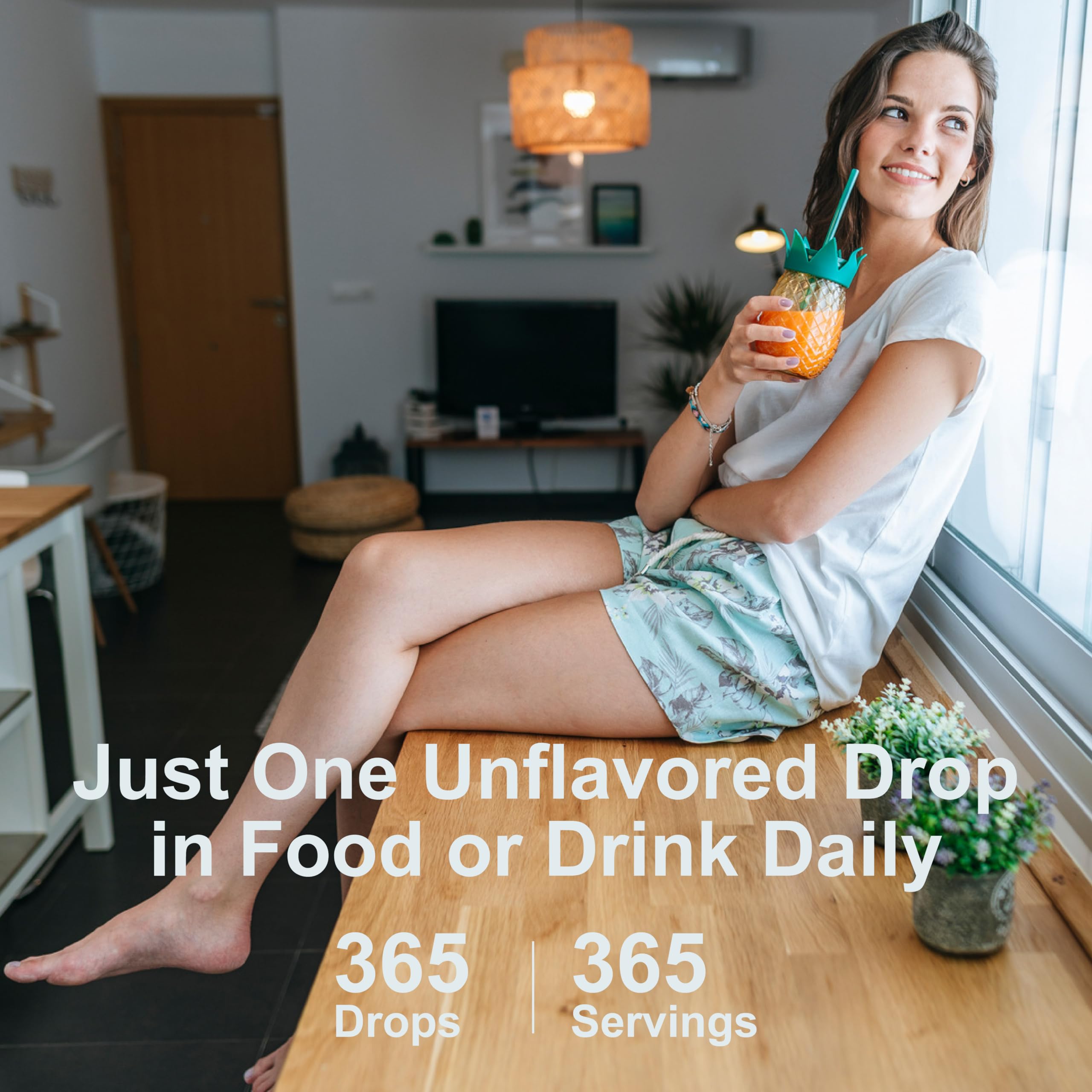 Carlson - Super Daily D3, Vitamin D Drops, 1,000 IU (25 mcg) per Drop, 1-Year Supply, Vitamin D3 Liquid, Heart & Immune Health, Vegetarian, Liquid Vitamin D3 Drops, Unflavored, 365 Drops - Image 6