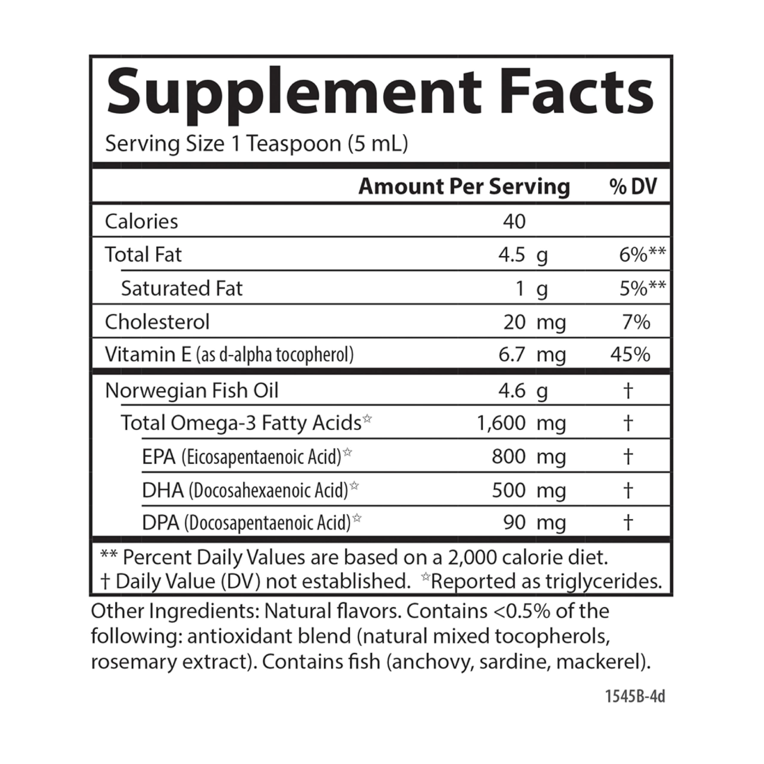 Carlson - The Very Finest Fish Oil, 1600 mg Omega-3s, Liquid Supplement, Norwegian, Wild-Caught, Sustainably Sourced , Lemon, 16.9 Fl Oz - Image 9