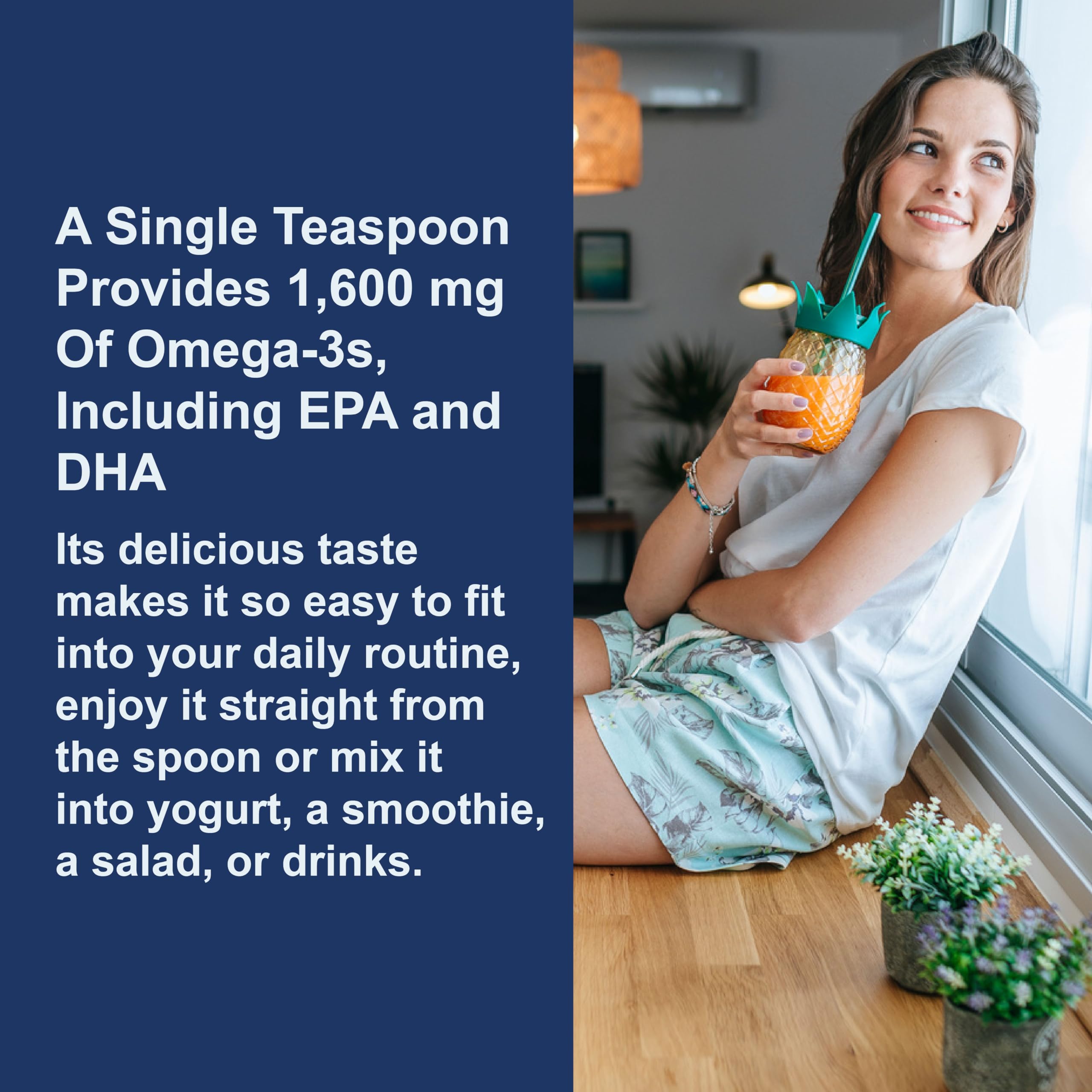 Carlson - The Very Finest Fish Oil, Special Edition, 1600 mg Omega-3s, Liquid Supplement, Norwegian Fish Oil, Wild-Caught, Sustainably Sourced Liquid, Lemon, 500 mL (16.9 Fl Oz) - Image 4