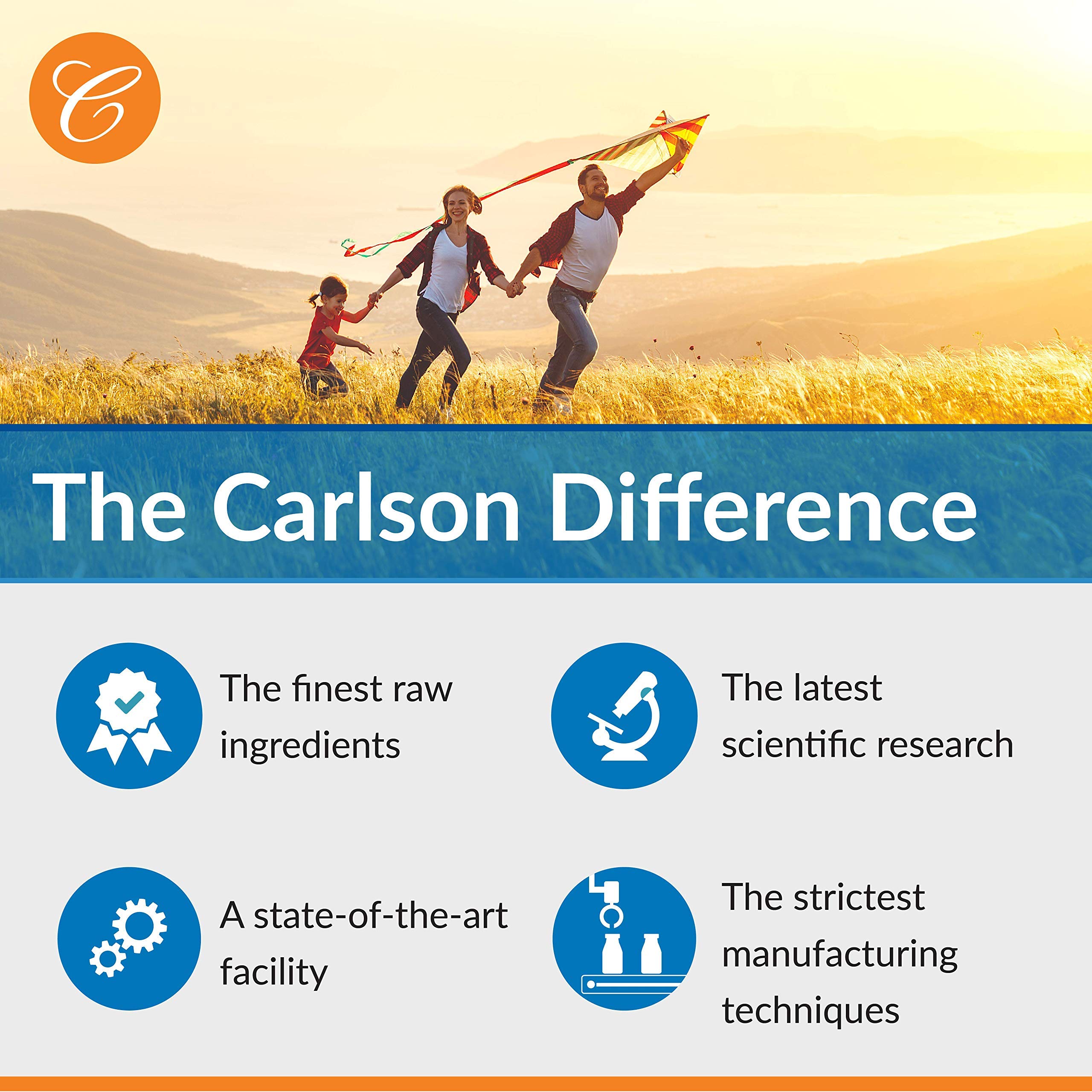 Carlson - Totally Zen, GABA, L-Theanine & B Vitamins, Healthy Mood, Promotes Calmness & Mental Clarity, 30 Capsules - Image 6