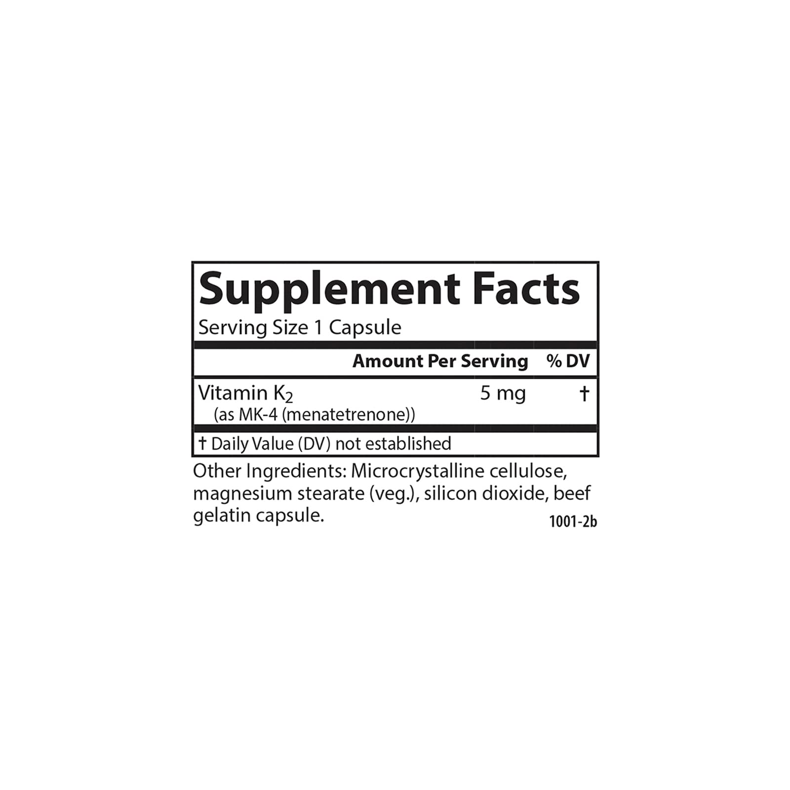 Carlson - Vitamin K2 MK-4 (Menatetrenone), 5 mg, Vitamin K Supplement, Bone Support, K2 Vitamin, Soy-Free, Vitamin K-2, 180 Capsules - Image 4