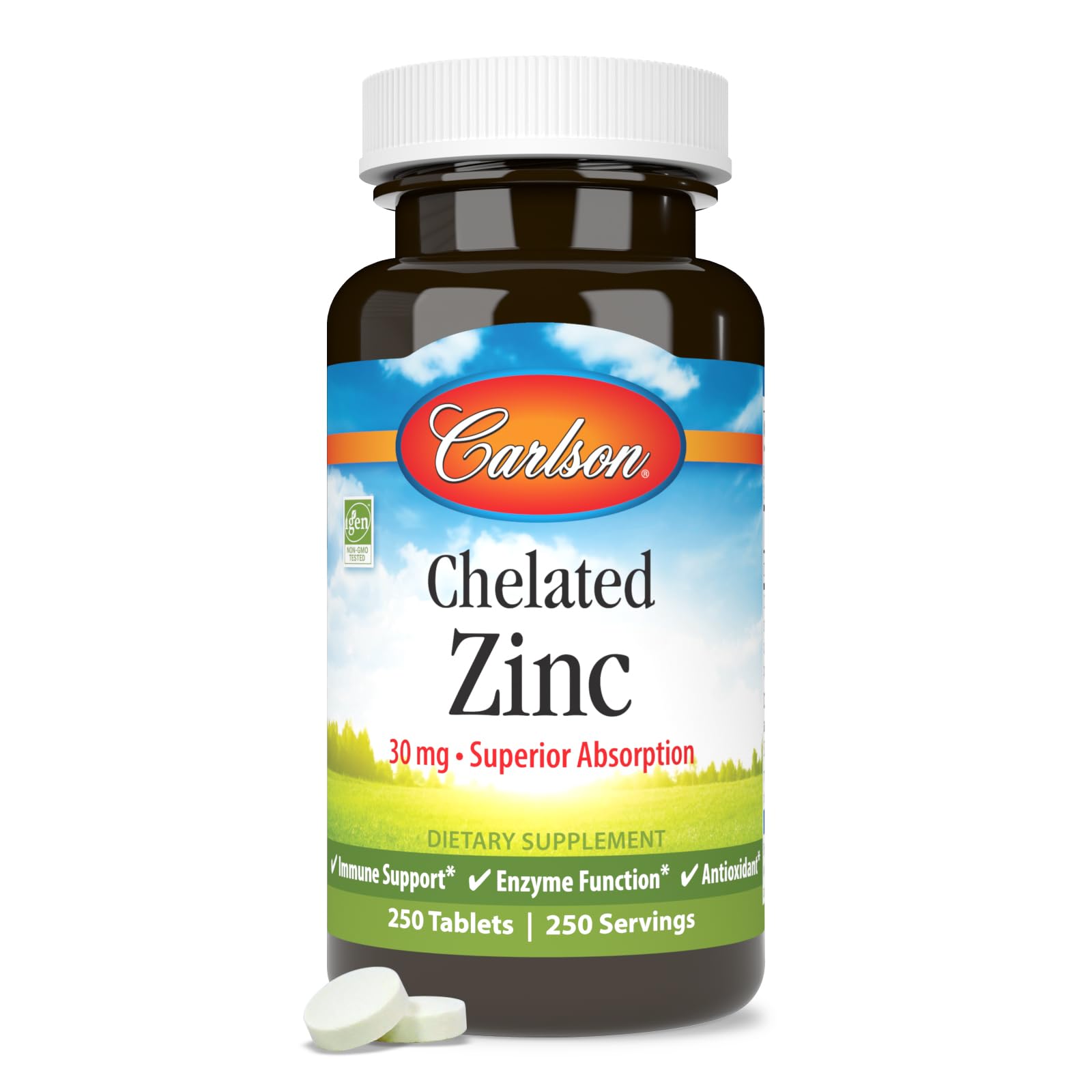 Chelated Zinc 250 tabs - Image 5